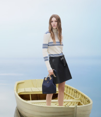 Hunter Schafer for Prada &#039;Days of Summer&#039; 2025 by Oliver Hadlee Pearch