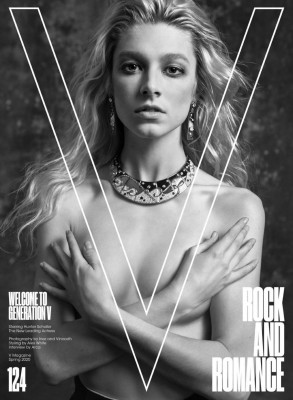 HUNTER SCHAFER in V Magazine, Spring 2020