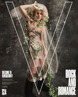HUNTER SCHAFER in V Magazine, Spring 2020
