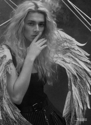 HUNTER SCHAFER in V Magazine, Spring 2020
