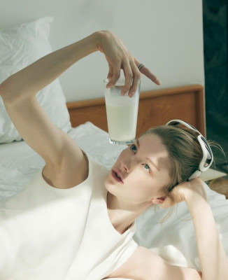 Hunter Schafer for Vogue Italia 2024 by Ethan James Green