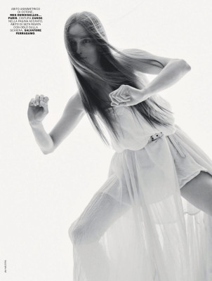Iekeliene Stange for Marie Claire Italia May 2020