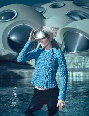 Iekeliene Stange For Glamour Italia October 2014