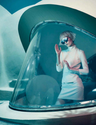 Iekeliene Stange For Glamour Italia October 2014