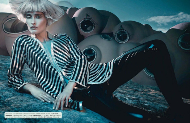 Iekeliene Stange For Glamour Italia October 2014