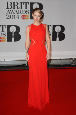 Iggy Azalea - BRIT Awards in London 02/19/2014