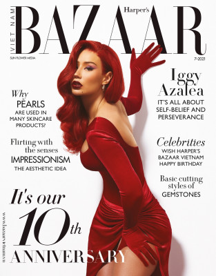 Iggy Azalea by Thom Kerr for Harper&#039;s Bazaar Vietnam (July 2021)
