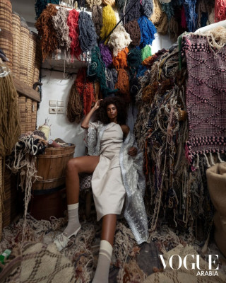 Imaan Hammam ~ Vogue Arabia November 2024 (Digital Cover) by Mous Lamrabat