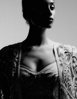 Imaan Hammam ~ Elle U.S. August 2023 by Chris Colls