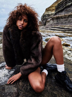 Imaan Hammam ~ Vogue France ‘Digital Cover’ JuneJuly 2025 by Mario Sorrenti