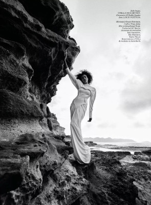 Imaan Hammam ~ Vogue France ‘Digital Cover’ JuneJuly 2025 by Mario Sorrenti