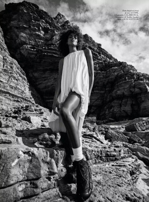 Imaan Hammam ~ Vogue France ‘Digital Cover’ JuneJuly 2025 by Mario Sorrenti