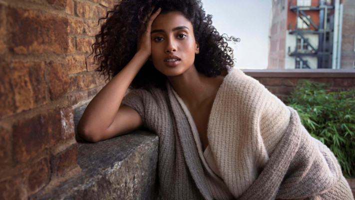 Imaan Hammam ~ Loro Piana ‘Cocooning’ Collection