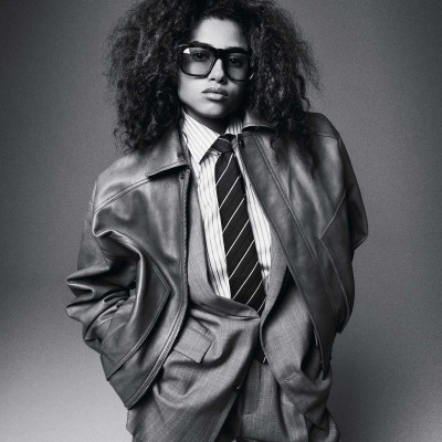 Imaan Hammam ~ V Magazine #153 Spring 2025 by Inez van Lamsweerde & Vinoodh Mata