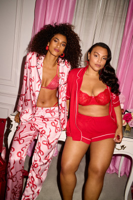 Imaan Hammam for The Victoria's Secret Holiday Gift Shop