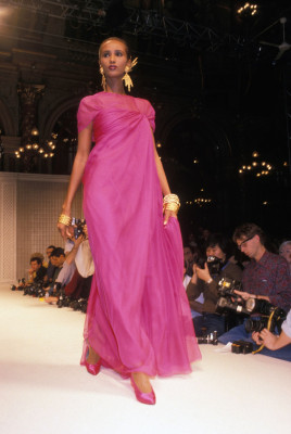 Iman for Christian Dior Haute Couture S/S 1989