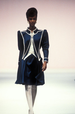 Iman for Emanuel Ungaro Haute Couture SS 1989