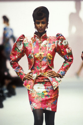 Iman for Emanuel Ungaro Haute Couture SS 1989