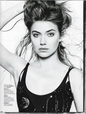 Imogen Poots ~ In Style Russia October 2016 by Jan Welters