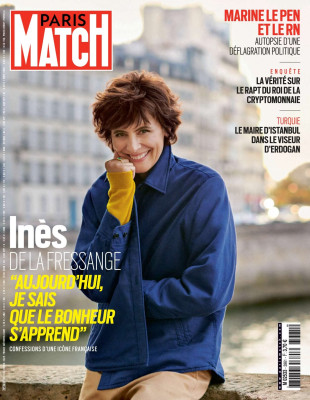 Ines de la Fressange for Paris Match 2025-04-03