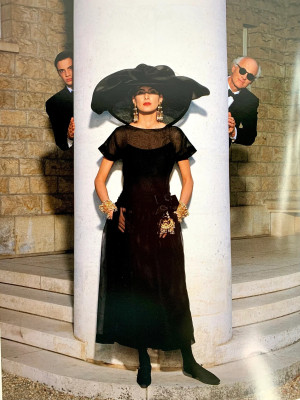Ines de la Fressange for Chanel SS 1989 catalogue