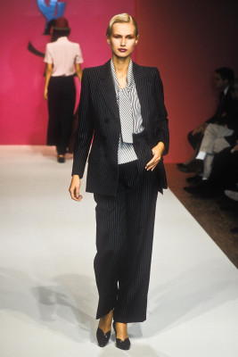 Inga Savitch for Yves Saint Laurent Paris spring 1998