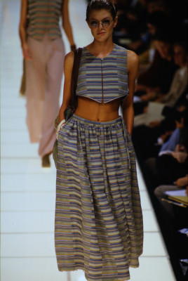 Ingrid Seynhaeve for Emporio Armani RTW SS 1994