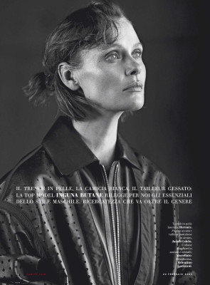 Inguna Butane ~ Vanity Fair Italia N.8 22.02.2023
