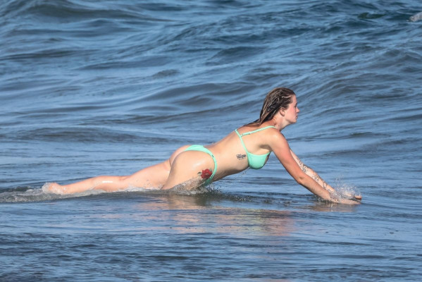 IRELAND BALDWIN in Bikini at a Beach in Malibu 07/11/2020
