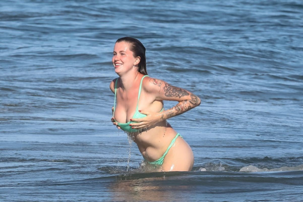 IRELAND BALDWIN in Bikini at a Beach in Malibu 07/11/2020