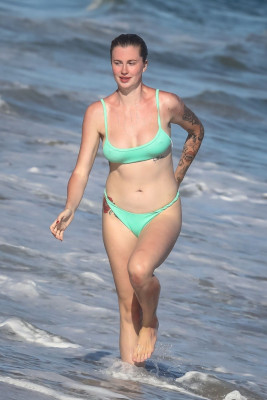 IRELAND BALDWIN in Bikini at a Beach in Malibu 07/11/2020
