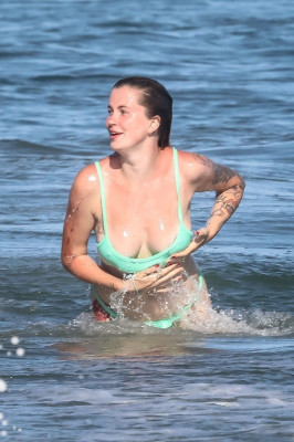 IRELAND BALDWIN in Bikini at a Beach in Malibu 07/11/2020