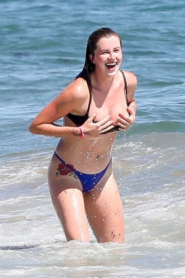 IRELAND BALDWIN in Bikini at a Beach in Malibu 07/19/2020