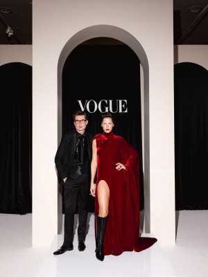 Гала-ужин Russia in Vogue в Москве 02/12/2021