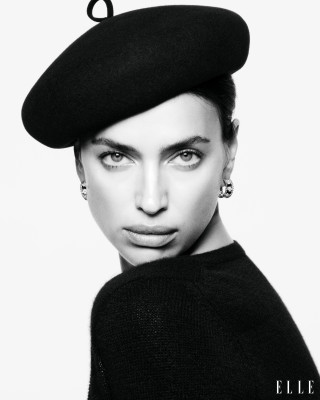 Irina Sheik ~ Elle U.S. November 2023 by Daniel Jackson 