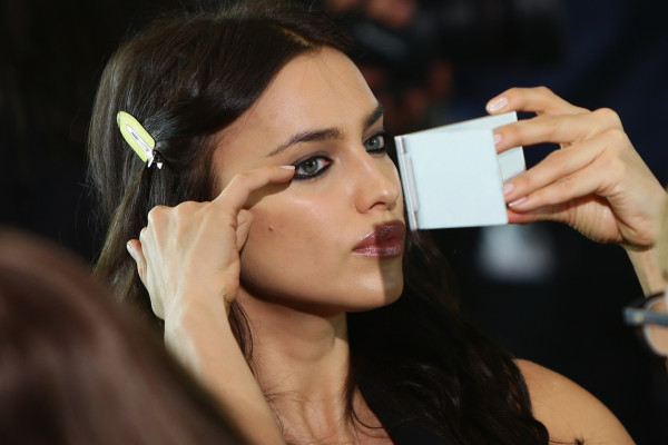 Irina Shayk - Versace Spring/Summer 2019 Fashion Show in Milan