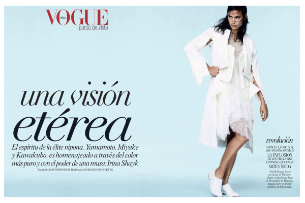 Irina Shayk - photoshoot for Vogue Mexico, by David Roemer