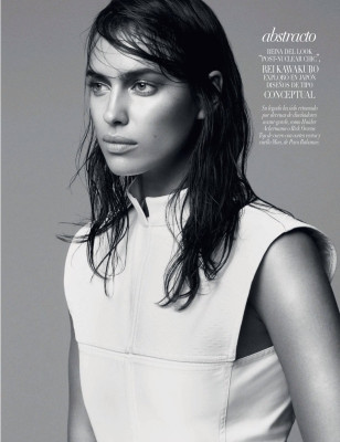 Irina Shayk - photoshoot for Vogue Mexico, by David Roemer