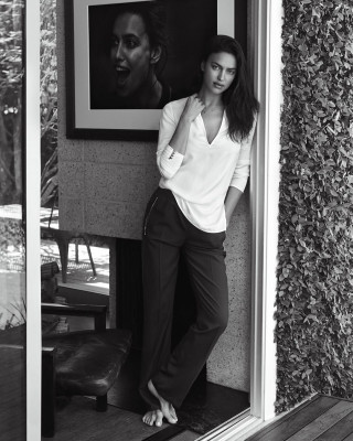 Irina Shayk for Vogue UK by Rowan Papier (2018)
