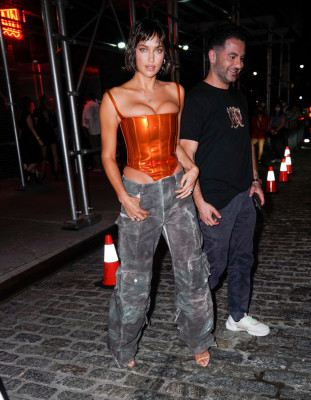 Irina Shayk - Bulgari Party at Le Bain in NYC 09/08/2021