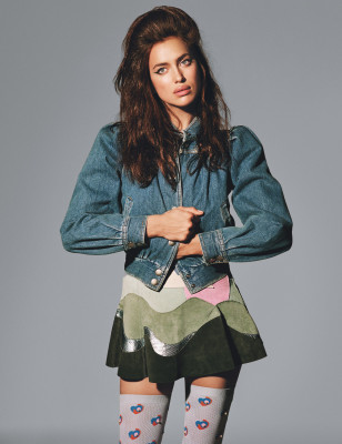 Irina Shayk - by Alasdair McLellan for W Magazine