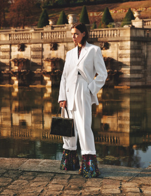 Irina Shayk - by Alasdair McLellan for W Magazine