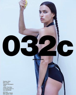 Irina Shayk for 032c December 2023