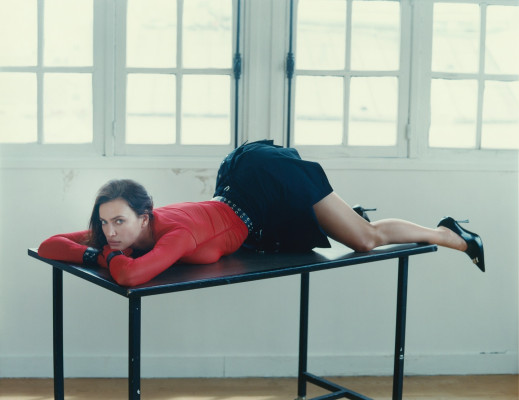 Irina Shayk for 032c December 2023