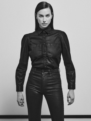 Irina Shayk by Chris Colls for 'DL1961' Fall/Winter 2021