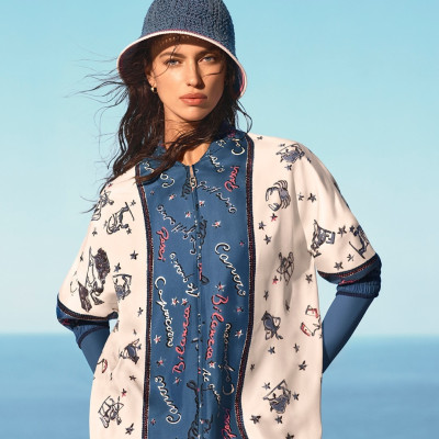 Irina Sheik ~ FENDI CAPSULE COLLECTION ASTROLOGY 2023 by Steven Meisel