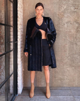 Irina Shayk - Burberry A/W 2021 Campaign in New York | April 2021