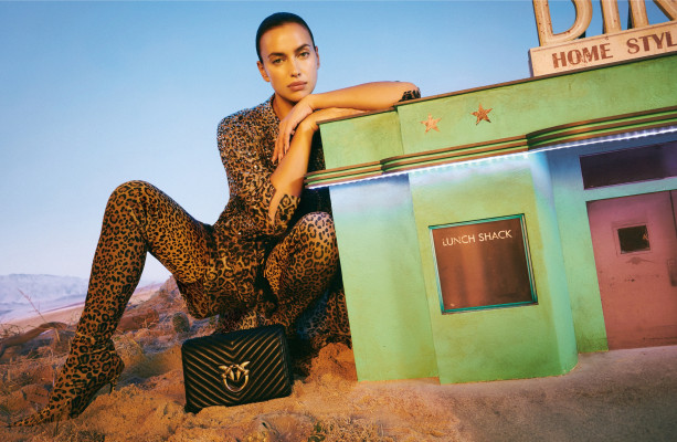 Irina Shayk by Brianna Capozzi Fronts Pinko’s Spring 2022