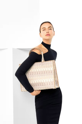 Irina Sheik ~ Furla pre-fall 2023