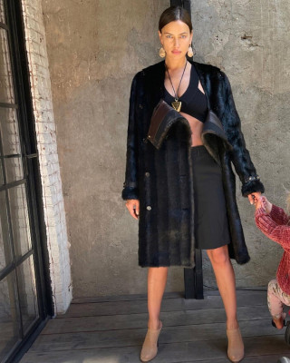 Irina Shayk - Burberry A/W 2021 Campaign in New York | April 2021